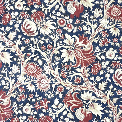 Pottery Barn Farrell Duvet Cover with 2 Shams Full/Queen Floral Organic Cotton-image