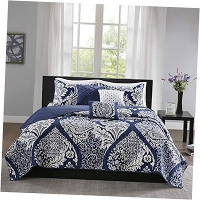  Vienna Reversible Cotton Quilt-Luxury Stitching King/Cal King(104