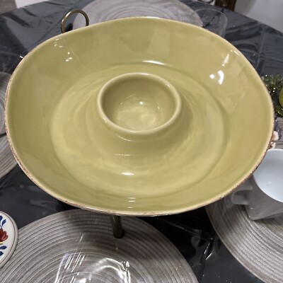 Crate and Barrel  Marin Green 13.25 