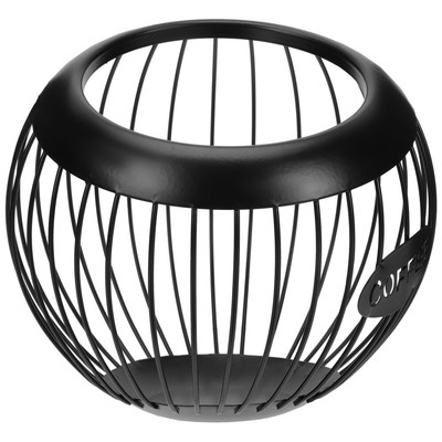 Bread Snack Wrought Iron Storage Basket Fruit Holder European Style-image