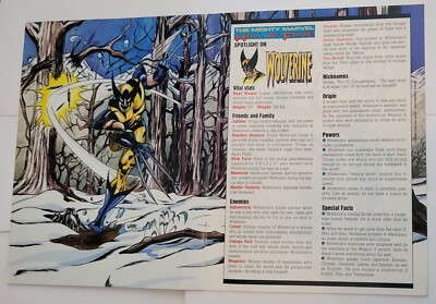 Wolverine Poster #130 w Logan Bio Wayne Murray Tom Brevoort MCU Movie Deadpool a-image