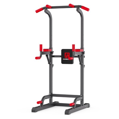 Power Tower Dip Station, Pull Up Bar Station & Multi-Function Gym Equipment F...-image