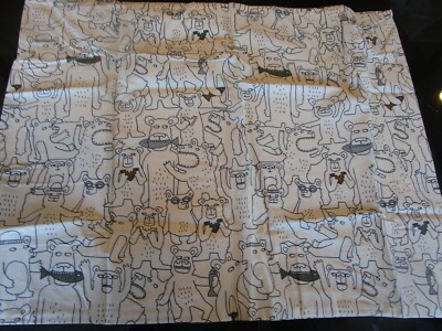  Pottery Barn Kids Bear Bush standard sham photo shoot sample -image