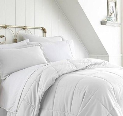 ienjoy Home Bed in a Bag, Twin, White-image