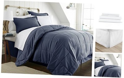 ienjoy Home Bed in a Bag Twin Navy-image