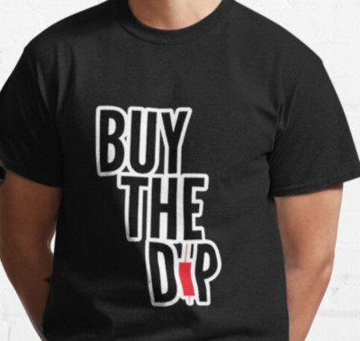 Buy The Dip T shirt - Crypto Long Short - Crypto - Satoshi-image