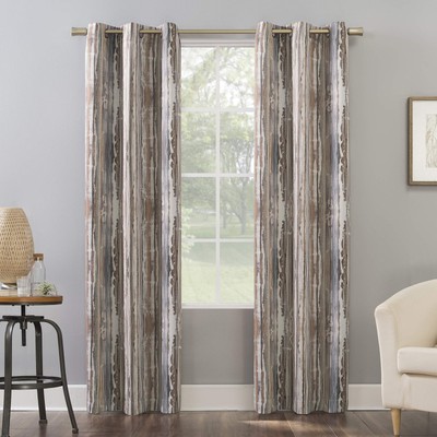 Artifact Abstract Painting Blackout Grommet Curtain Panel, 40