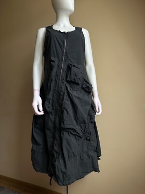 Rundholz Dip Oversize Multipocket Gray Dress Size L Awantgarde-image