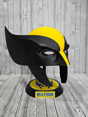 Wolverine Cosplay Wearable Helmet 3d print-image
