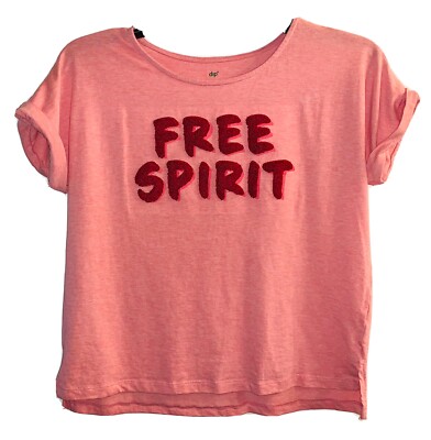 Dip Girls Large Organic Cotton Free Spirit T Shirt-image