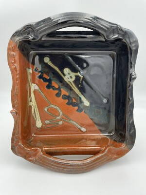 Popcorn Studio Art Pottery Serving Tray Murfreesboro Tennessee Ray Sue Allen-image