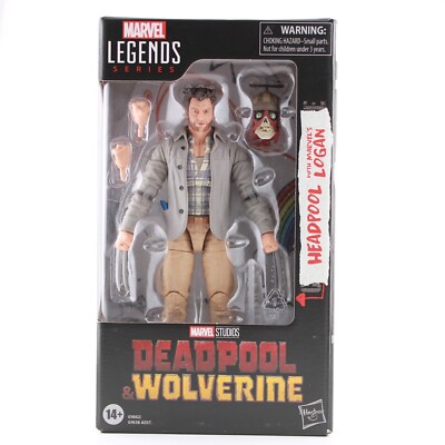 Hasbro Marvel Legends Deadpool & Wolverine - Logan and Headpool 6