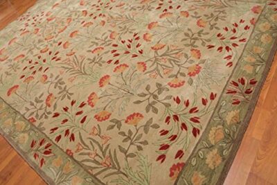 Pottery Barn Adeline Wool area rug | Hand made Rug | Designer Rug sale-image