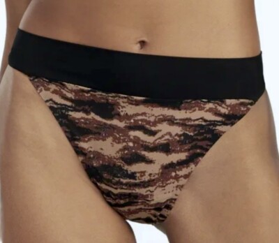 TC FINE INTIMATES Edge Mesh Together Dip Dye Tanga Panty Womens S 5 L 7 XL 8-image