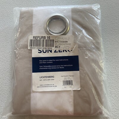 Sun Zero Valencia Striped Grommet Panel, 54x95