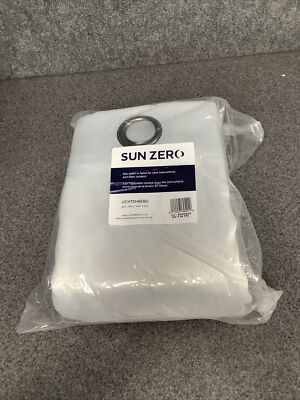 SUN ZERO LICHTENBERG BLACKOUT GROMMET ONE PANEL PEARL 104