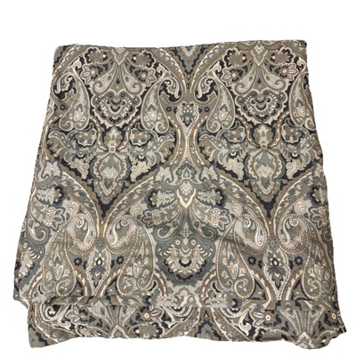 Pottery Barn Mackenna Paisley Organic Percale Duvet Cover Full/queen-image