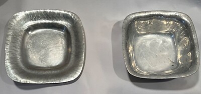 Cellini-Craft / Argental Hand wrought Bowl & Saucer GRAG STUDIOS Chicago German -image