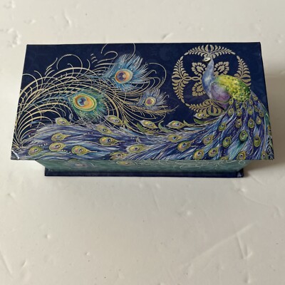 Punch Studio Decorative Musical BOX Peacock ODE TO JOY-image