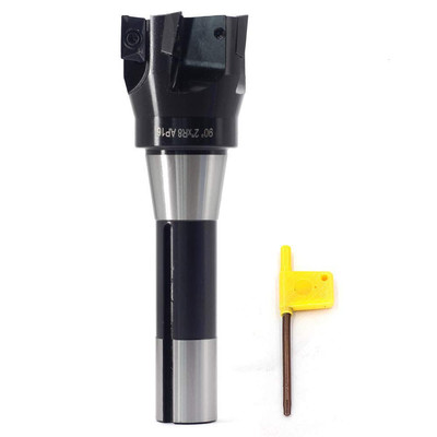 Indexable End Mills,R8 Shank,2