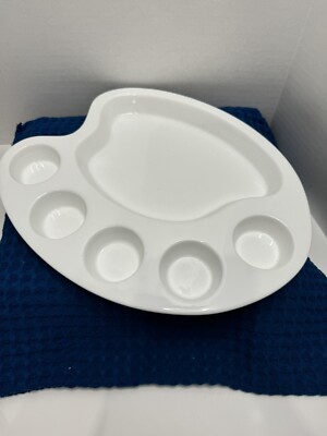 Impulse ! You're Invited Large Chip & Dip Plate Platter Stoneware-image