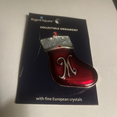 Initial Christmas Ornament 