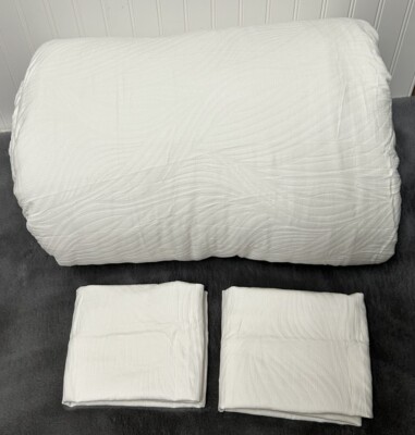 Pottery Barn Tristan Duvet Shams Insert Sample King-image