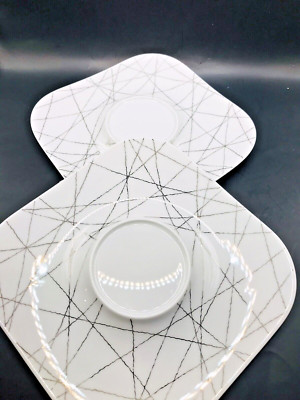 2 Rosenthal Studio Line Free Spirit Cafe au Lait Saucer 7.5