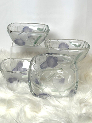 Set of 4 Crystal Clear Studios Narcissus 5.5