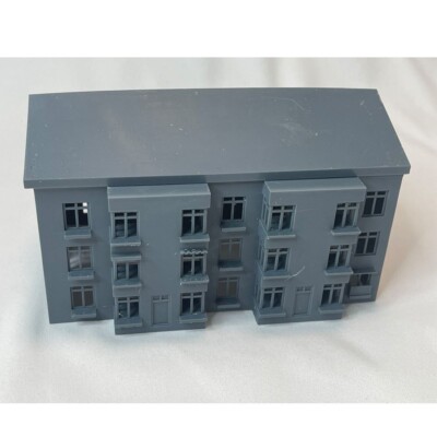 LYT87087B 1/87 HO Train Model Scene Tube-Shaped Apartment Buildings-image