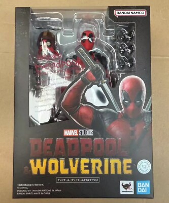 Deadpool Deadpool & Wolverine S.H.Figuarts Action Figure Bandai SHF Toy Gift New-image