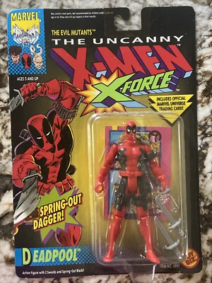 Deadpool ToyBiz 4957 VTG Marvel Action Figure Vintage-image