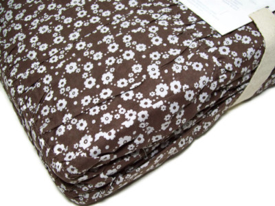 Pottery Barn Kids Jacqueline Ditsy Floral Dots Full Queen Duvet Cover New-image