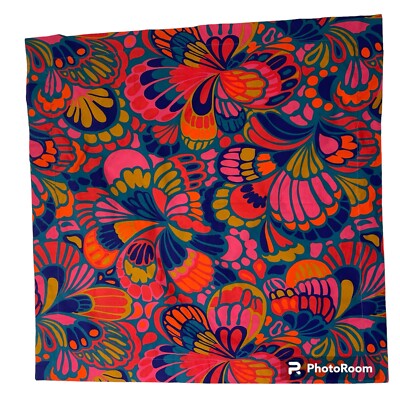 Pottery Barn Remi Pillow Sham ONE 1 Euro Colorful Butterfly Floral 100% Cotton-image