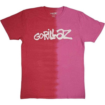 GORILLAZ logo dip dyed Band Tshirt-image