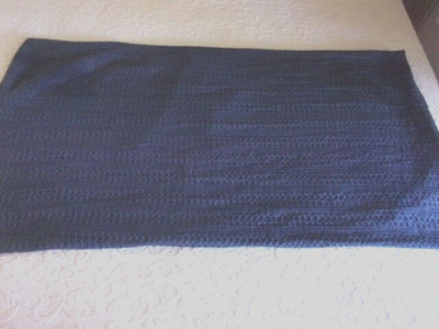 Ienjoy Home Navy Textured King Pillow Shams--2-image