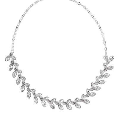 Avon Studio 1886 Sparkling Leaves Choker Necklace - NIB-image