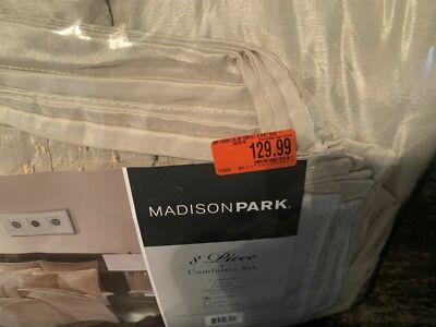 Madison Park 8 Piece Embroidered Comforter Set -Queen Mp10-4688-image