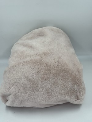 NWT Pottery Barn Cloud Faux Fur Blush Pink Bean Bag Cover- Large 41”-image