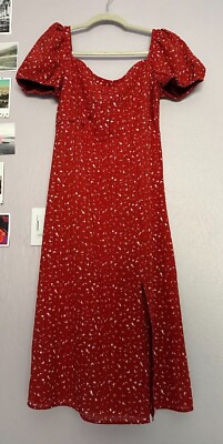 New Petite Studio Adelaide Red Dress Midi length medium -image