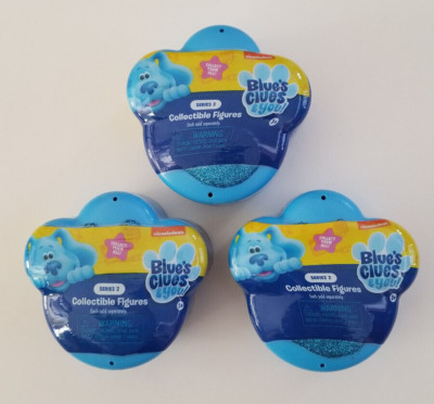 LOT OF 3 Blue's Clues & You Collectible Mystery Figure Blind Box Series 2 NEW-image