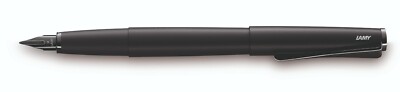 Lamy Studio All Black Fountain Pen (Medium) - L66ALBKM-image