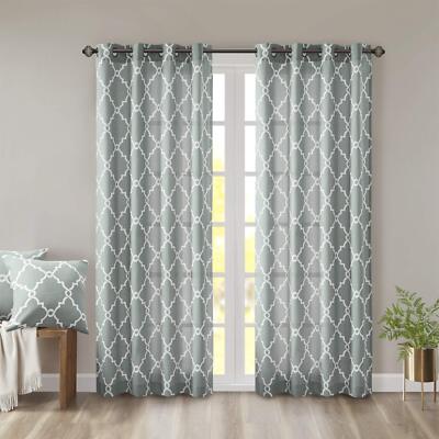 $25 Madison Park Saratoga Single Curtain 50in W x 63in L-image