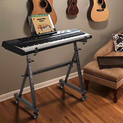 Z-Shaped Keyboard Stand High Stability Designed for Home Studio, Stage-image