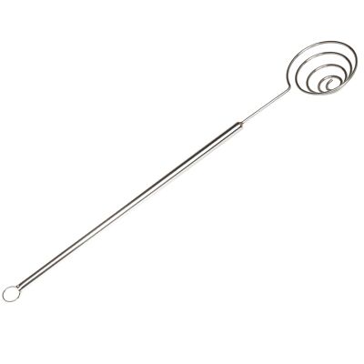 Large Stainless Steel Spiral Dipping Tool for Pastry and Desserts-image