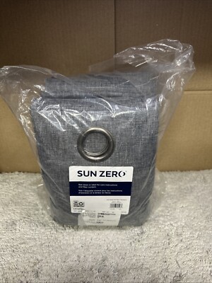 Sun Zero Pratt 100% Blackout Curtains, 2-pack  50in. x 96 in.-image