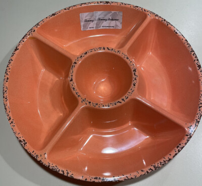 TOMMY BAHAMA MELAMINE Orange Coral LARGE 15