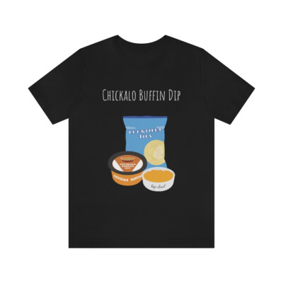 Unisex Cotton Short Sleeve T-Shirt Chickalo Buffin Dip-image