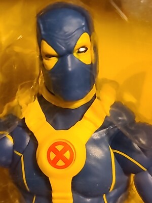 Marvel Legends X-FORCE BLUE DEADPOOL - w/ STRONG GUY HEAD MIP  hasbro wolverine -image
