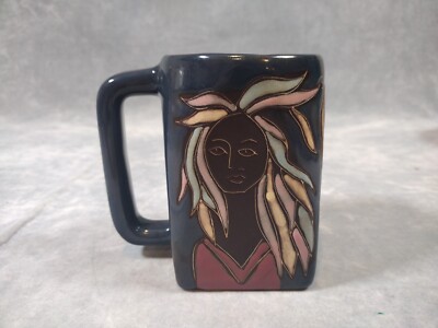 Mara Mexico, Studio Art Pottery, Stoneware, Coffee/Tea, Mug/Cup, Signed, Glazed-image
